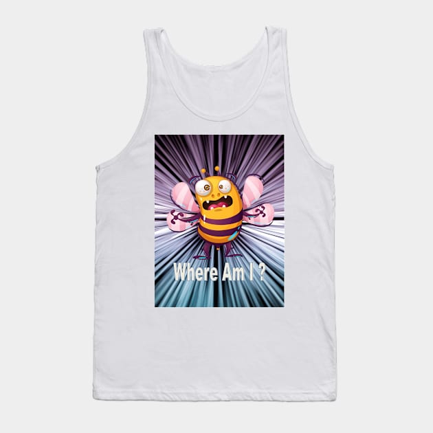 Where Am I ? Tank Top by Hudkins